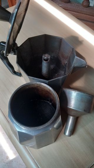 Cafetera italiana de rosca