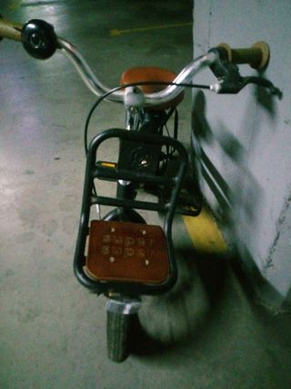 Bicicleta para niños con bonitas portamaletas