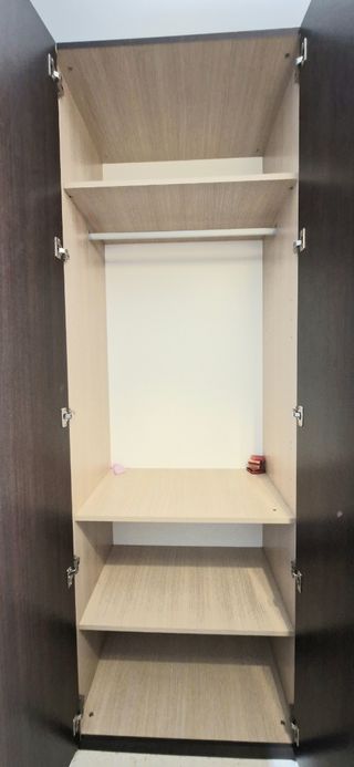 Armario 5 puertas - marrón wengue