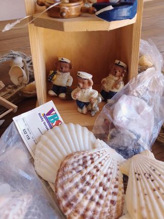 Faro marino in legno handmade