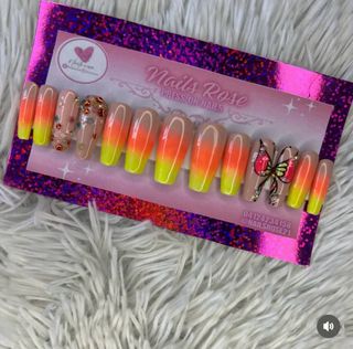 uñas listas para colocar tu mismo