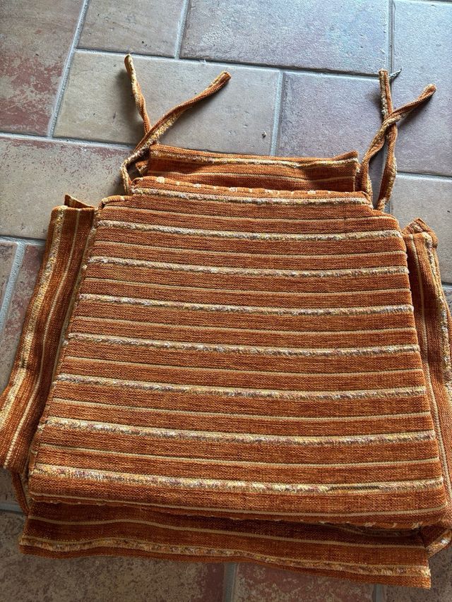 4 Cuscini Sedie - Ruggine