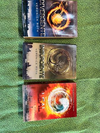 Set libros trilogía divergente
