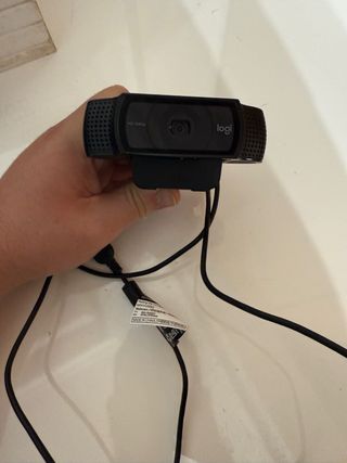 Webcam Logitech HD 1080p - Negra