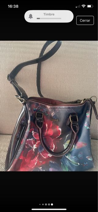Bolso Desigual Rojo - Charol