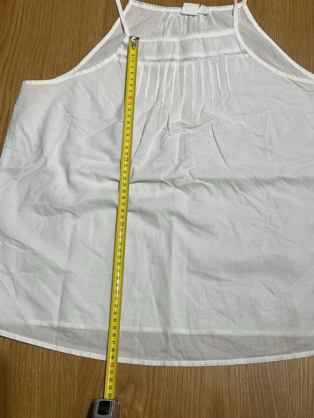 Camiseta blanca GAP tirantes mujer (talla M)