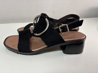 Sandalias Plumers negras 38. MUY POCO USO