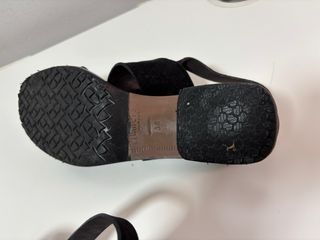 Sandalias Plumers negras 38. MUY POCO USO