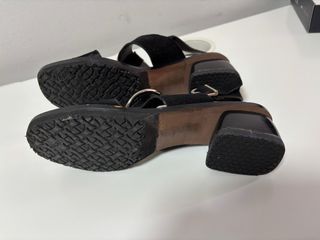 Sandalias Plumers negras 38. MUY POCO USO