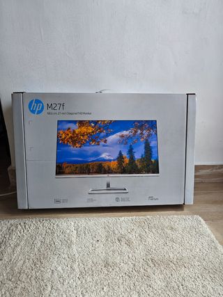 Pantalla ordenador HP. Monitor HP M27f 27" FHD IPS