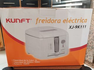 Freidora eléctrica Kunft 2L (con caja original)