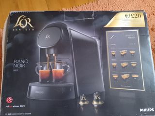 Cafetera Philips LR Barista Piano Noir