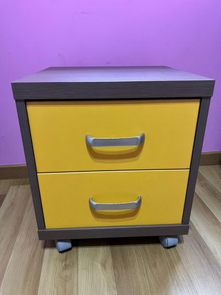 Cajonera con 2 cajones