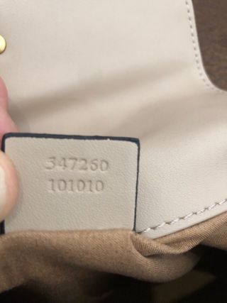 Borsa Gucci GG Marmont beige