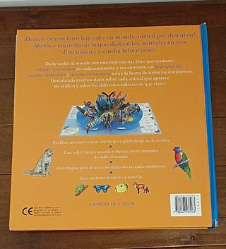 Libro Atlas de animales para niños