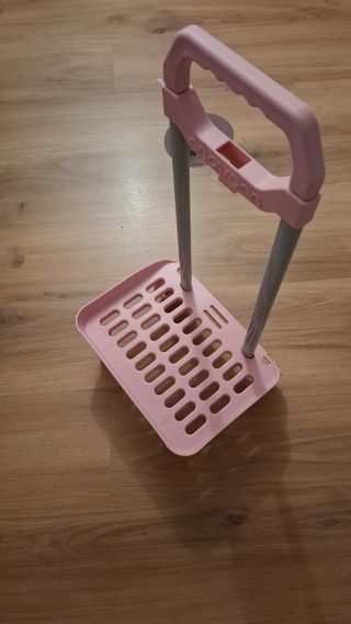 Carrito mochila escolar rosa