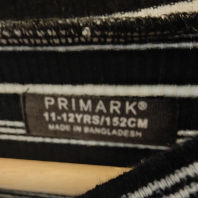 Vestido rayas Primark niña