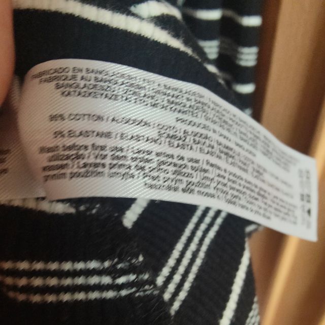 Vestido rayas Primark niña