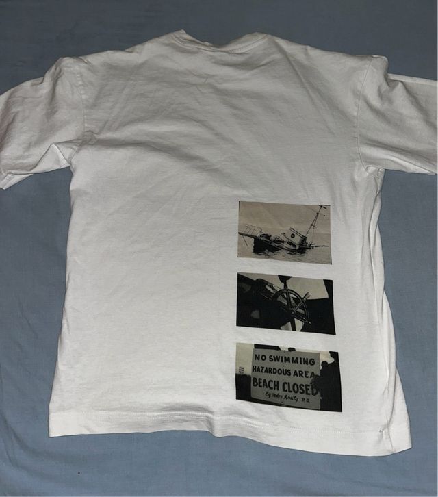 Camiseta Jaws H&M - Talla S