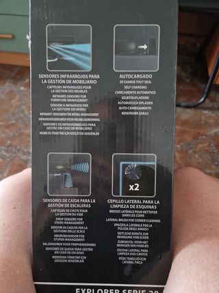 Robot aspiradora Rowenta Explorer Serie 20