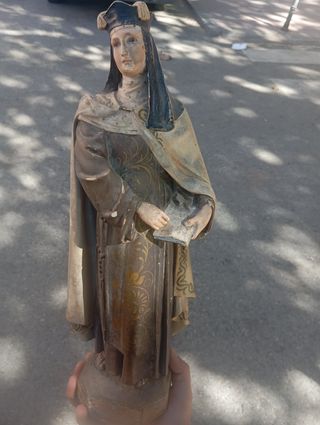 Virgen madera antigua