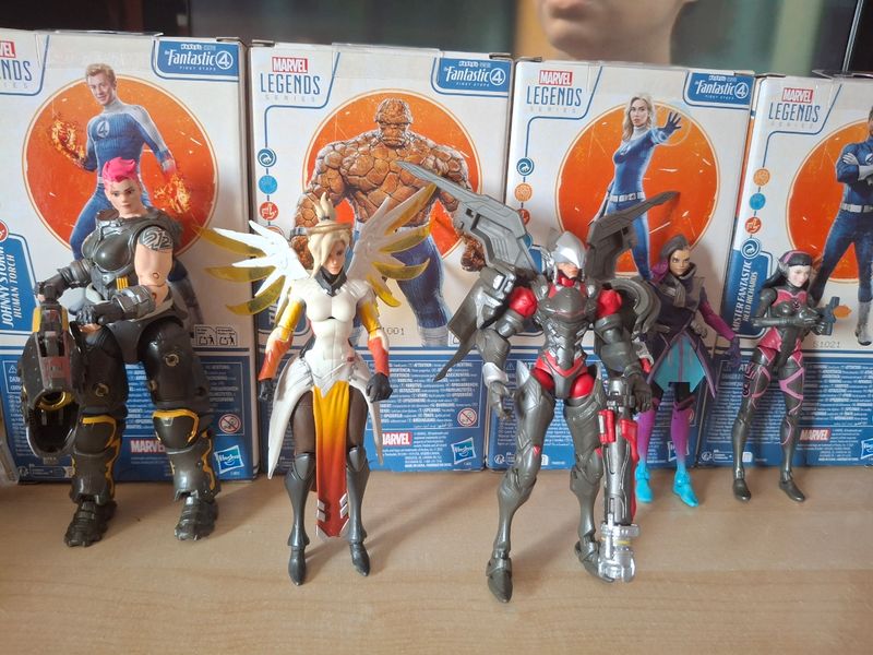Imagen de 6 Figuras Overwatch - Accion