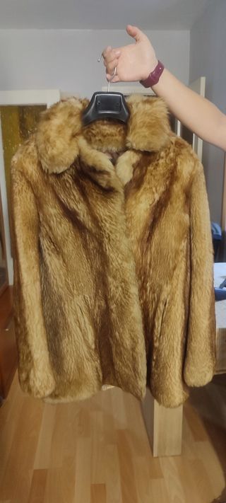 Chaquetón piel zorro 