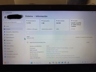Portátil Acer Aspire semigaming