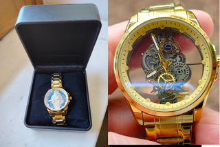 2 orologi tasca e polso 