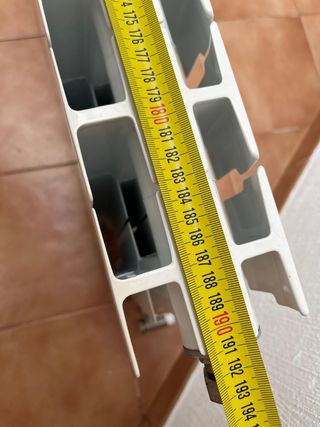 Radiadores calefacción aluminio blancos 