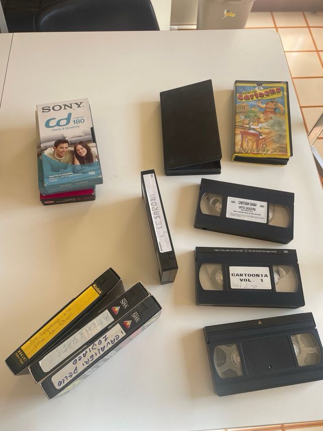 VHS italiane anni 90