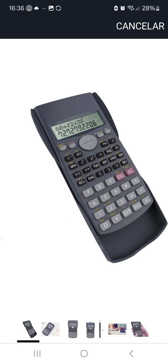 Calculadora científica MAXEXCEL 41003
