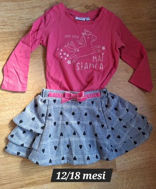 Completo neonata 12/18 mesi bimba