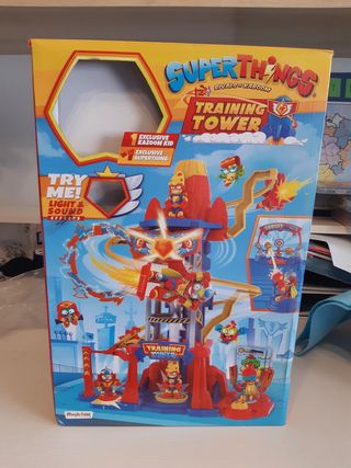 Torre entrenamiento SuperThings + regalo