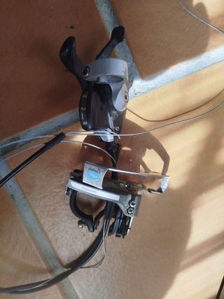 Shimano Desviador + Pulsador 3v