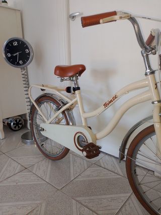 Bicicleta niña 20" beig