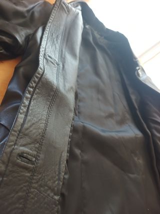 Cappotto Pelle Nera Donna