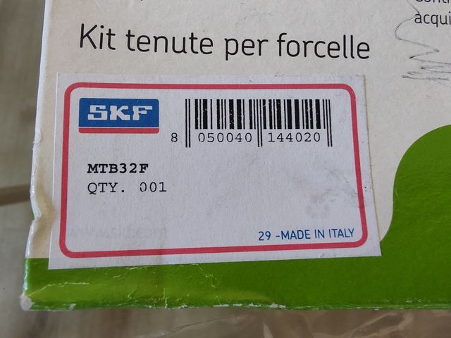 Kit paraoli SKF forcella rock shox