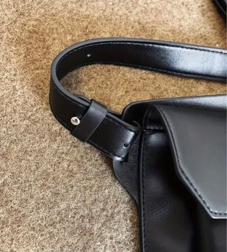 Chaleco de cuero para hombres - negro