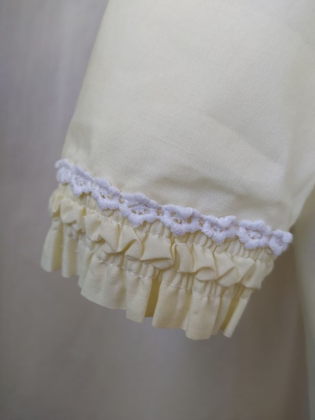 Camisón vintage amarillo Terlenka T40