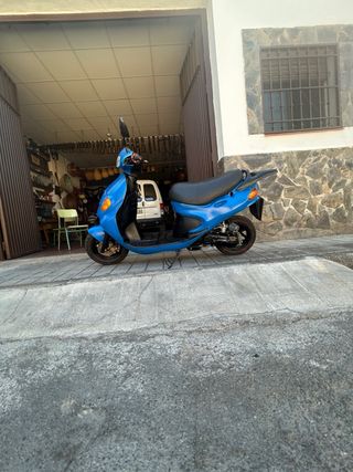 Daelim Message 50cc - Motocicleta Azul