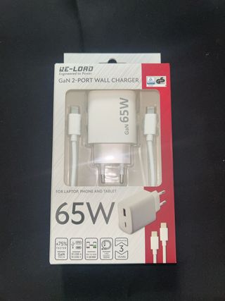WE-LOAD Caricatore da Muro GaN 65W