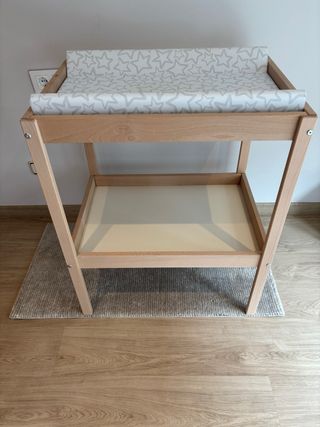 Cambiador bebé Ikea con espuma cambiador de Jané