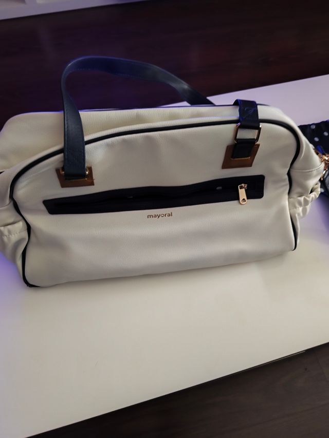 Bolsa Mayoral - Bolso blanco bebe