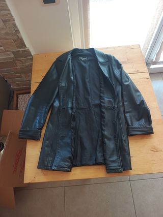 Giacca Pelle Nera Donna