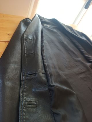 Giacca Pelle Nera Donna