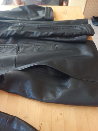 Giacca Pelle Nera Donna