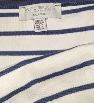 2 Camisetas Tirantes Rayas Azul Blanco