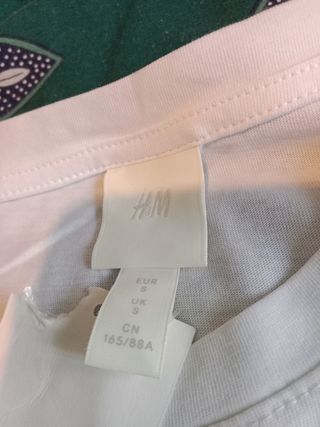 Camiseta H&M blanca 