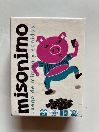 Misonimo: Juego de mímica y sonidos